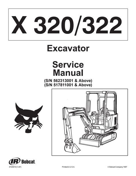 bobcat 322 mini excavator service manual|322 bobcat excavator for sale.